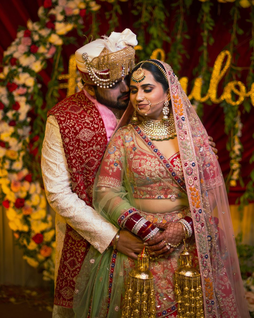 Elegant Wedding Moment